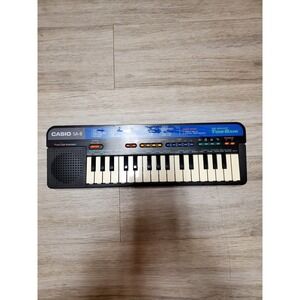 **Working**‎ Vintage Casio SA-8 Mini Keyboard Tested Using 4-AAA Batteries